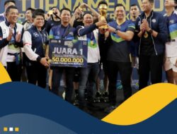 Presiden dan Menteri AHY, Jadi Saksi Kanwil BPN Provinsi Jawa Timur Juara Voli Kepala BPN Cup 2024