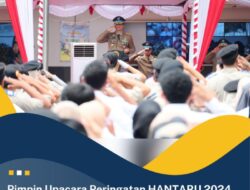 Menteri AHY Pimpin Upacara Peringatan HANTARU 2024