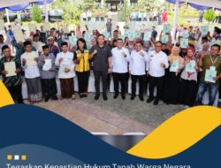 Tegaskan Kepastian Hukum Tanah Warga Negara, Menko AHY dan Wamen Ossy Serahkan Setipikat Tanah untuk Warga Lebak