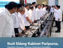 Ikuti Sidang Kabinet Paripurna, Menteri Nusron Terima Instruksi Presiden Prabowo Terkait HGU