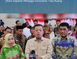 Rakor dengan Pemda, Menteri Nusron Bersama Kepala Daerah Se-Sulawesi Utara Sepakat Menjaga Ekosistem Tata Ruang