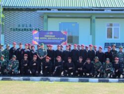 Sinergitas Pembinaan Fisik, Mental, Disiplin Rutan bersama Kodim 0828 Sampang