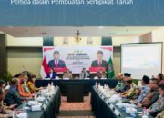 Menteri Nusron Tekankan Pentingnya Dukungan Pemda dalam Pembuatan Sertipikat Tanah di Maluku Utara