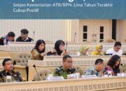 Sekjen Kementerian ATR/BPN Apresiasi Realisasi PNBP Lampaui Target Lima Tahun Terakhir 