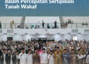 Kolaborasi Pemerintah dan Perguruan Tinggi, Mahasiswa Ikut Berkontribusi dalam Percepatan Sertipikasi Tanah Wakaf