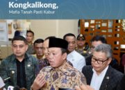 Menteri Nusron: Selama Jajaran BPN Tidak Mau Kongkalikong, Mafia Tanah Pasti Kabur