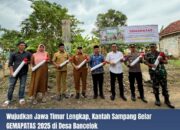 Wujudkan Jawa Timur Lengkap, Kantah Sampang Gelar GEMAPATAS 2025 di Desa Bancelok