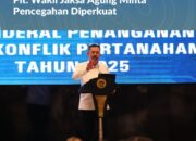 Rakor Pencegahan dan Penyelesaian Tindak Pidana Pertanahan, Plt. Wakil Jaksa Agung Minta Pencegahan Diperkuat