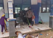 Polres Sampang Gelar Bakti Sosial Di SMPN 6, Sebagai Bentuk Kepedulian Ke Dunia Pendidikan