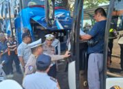 Ditlantas Polda Jatim Dan Satlantas Polres Sampang Gelar Inspeksi Di Hari Ke-2 Operasi Keselamatan Semeru 2026