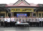 Polres Sampang Gelar Tes Urine Bagi PJU Dan Kapolsek, Komitmen “Bersih-Bersih” Institusi Dari Narkotika