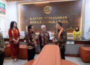 Wamen Ossy Tinjau Kantah Kota Palangkaraya: Ingin Layanan Pertanahan Semakin Memudahkan Masyarakat