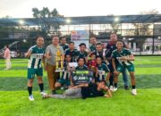 Mengharumkan Bumi Bahari, Tim Legend RSMZ Raih Juara 1 Di Ajang Piala Puri Dewata Mini Soccer Perdana 2026