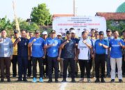 Memeriahkan Hari Bhayangkara Ke-80, Bupati H. Slamet Junaidi Resmi Membuka Turnamen Sepak Bola Kapolres Cup 2026
