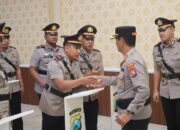 Penyegaran Tingkatkan Kinerja Pelayanan, Kapolres Sampang Pimpin Sertijab PJU Dan Enam Kapolsek